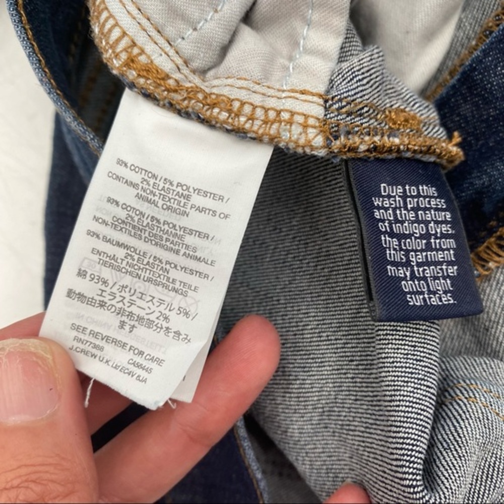 J CREW I Skinny Jean Lookout High Rise Size 29 - Picture 7 of 13